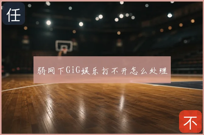 弱网下GiG娱乐打不开怎么处理
